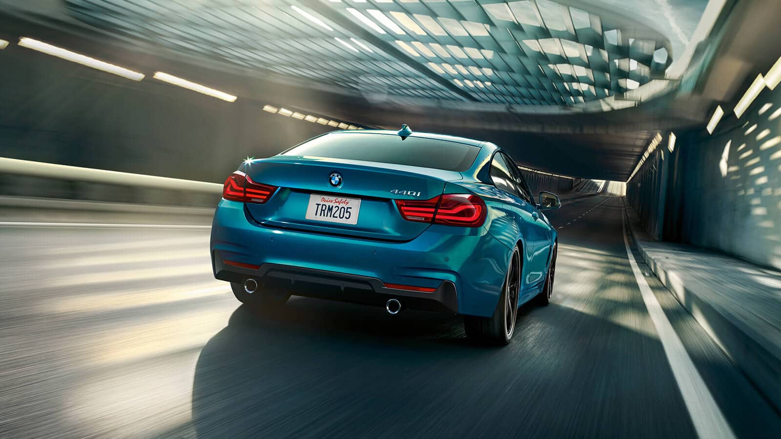 2020 BMW 430i Back Exterior Blue Picture 2020 BMW 430i Back Exterior Blue Picture